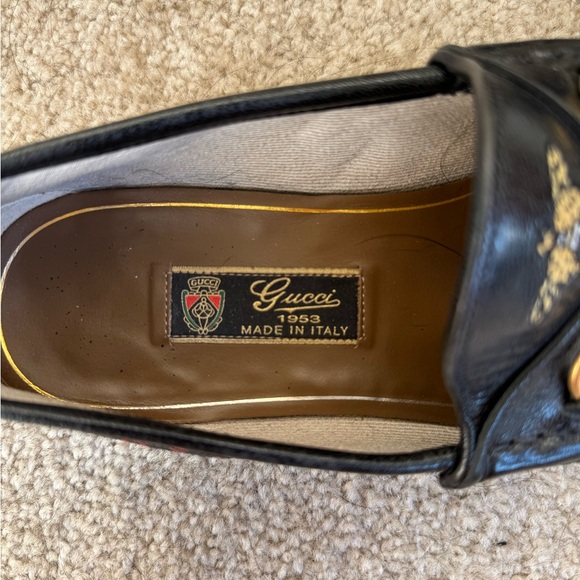 VINTAGE GUCCI INSECT LOAFERS - Picture 3 of 11